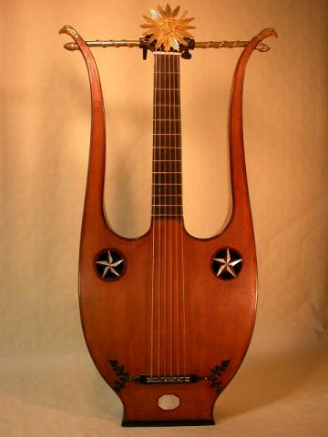 Guitare lyre, France, XVIII�, Plus d'infos...