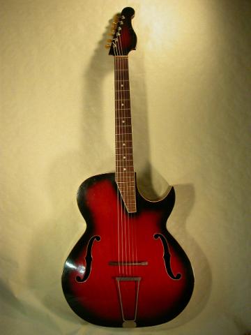 JAZZ GUITAR BY COUESNON c. 1965, More Informations...