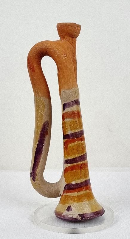 MEXICAN TERRACOTTA TRUMPET , More Informations...