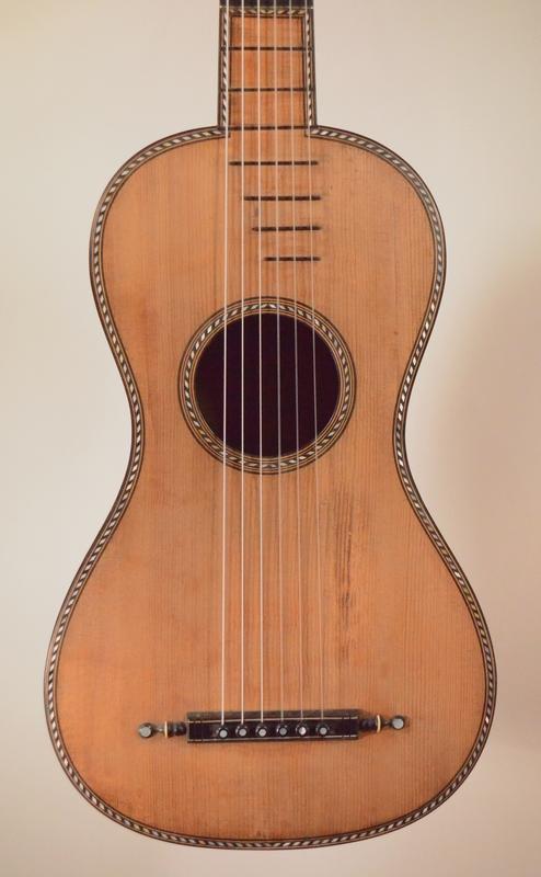 GUITARE ROMANTIQUE DE Augustin CLAUDOT, Plus d'infos...