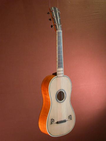 Guitare de 'transition' de ORY Ã  Paris c. 1800, Plus d'infos...