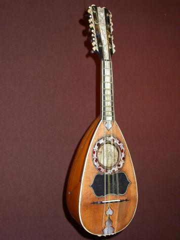 Mandoline de  FILANO Donatus, Naples 1762, Plus d'infos...