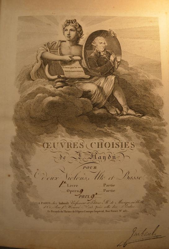 QUARTETTI D'ARCHI DI JOSEPH HAYDN, Più informazioni...